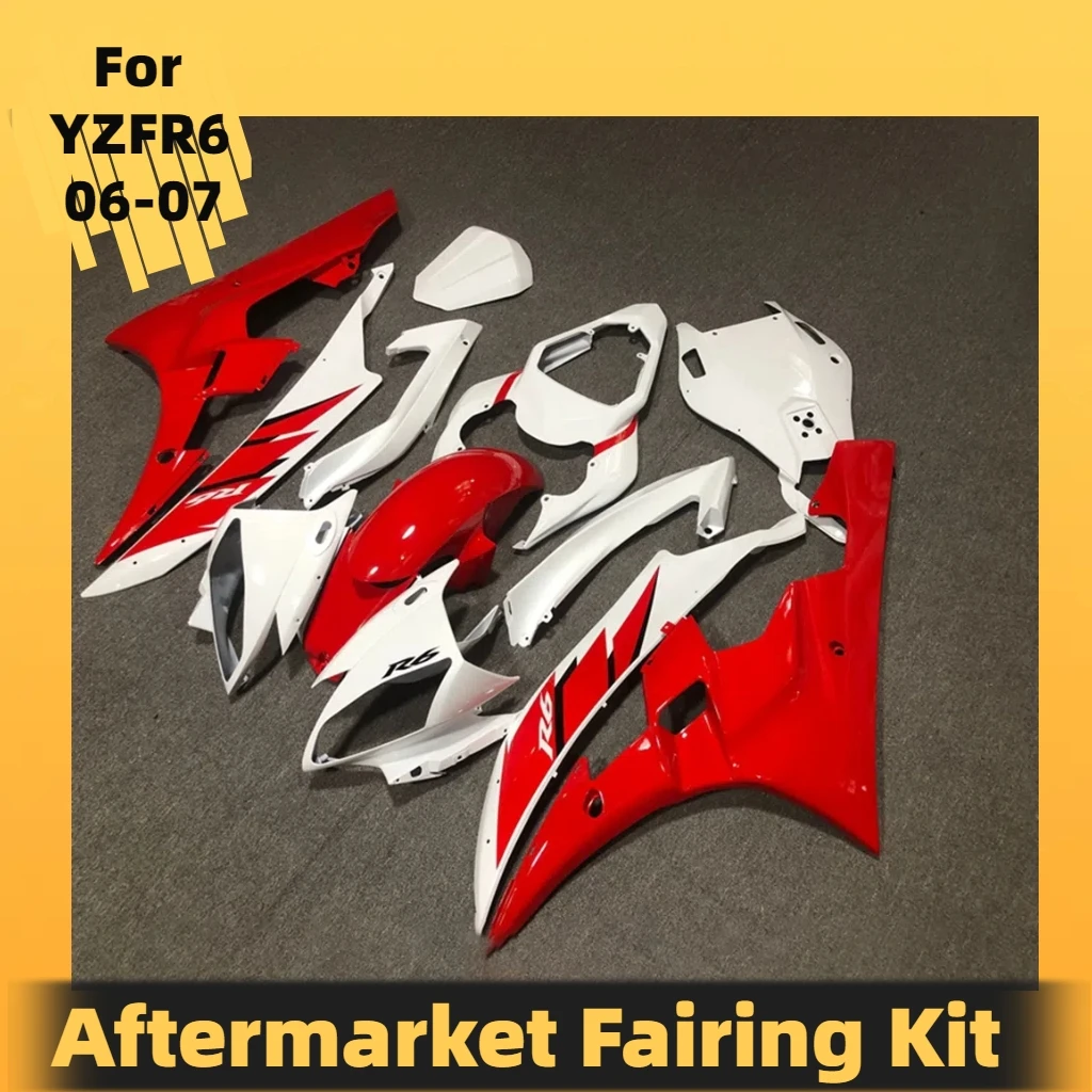 

Best Unique Fairing Kit for YAMAHA R6 06 07 ABS Prime Aftermarket Motorcycle Customizable Fairings R6 2006 2007