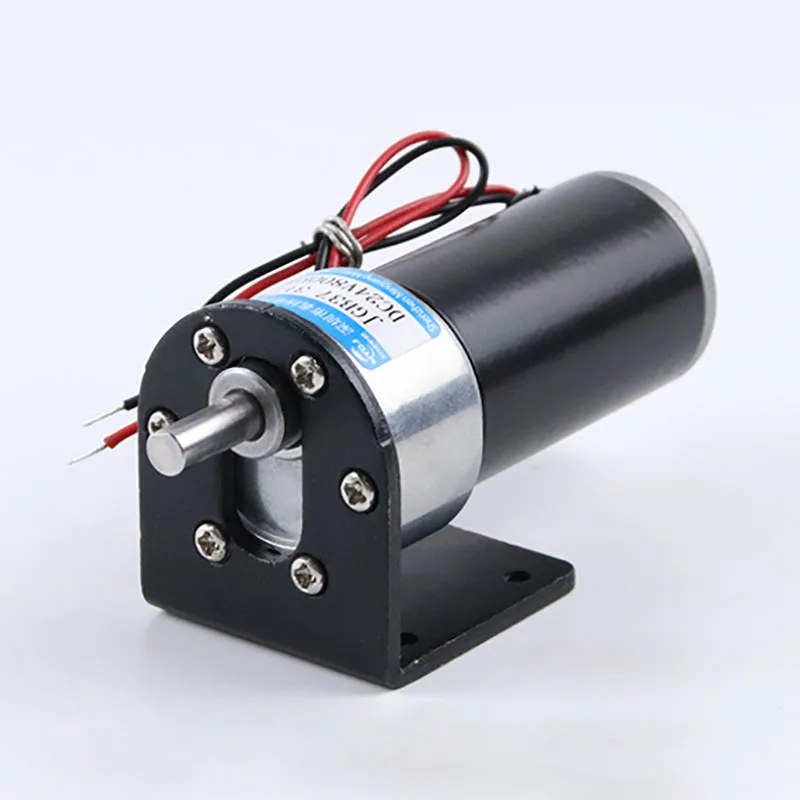 La vitesse réglable de moteur de réduction de CC JGB37-31ZY de 37mm de basse vitesse de 12V 24V peut le couple élevé de CW CCW