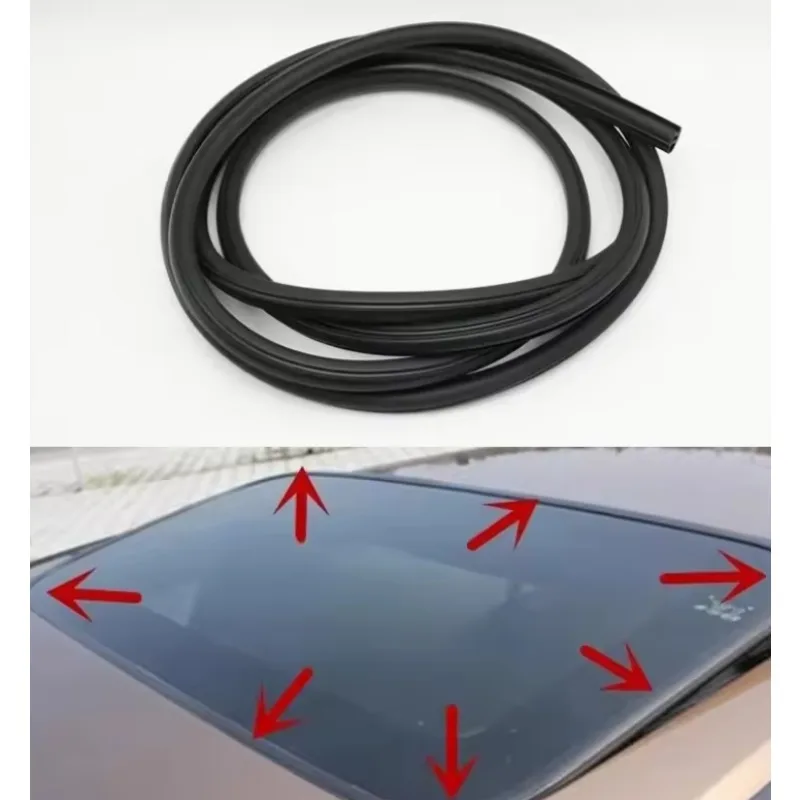 

For Hyundai Tiburon Coupe 2003-2008 816132C000 81613-2C000 Sunroof Glass Window Weather Rubber Strip Seal