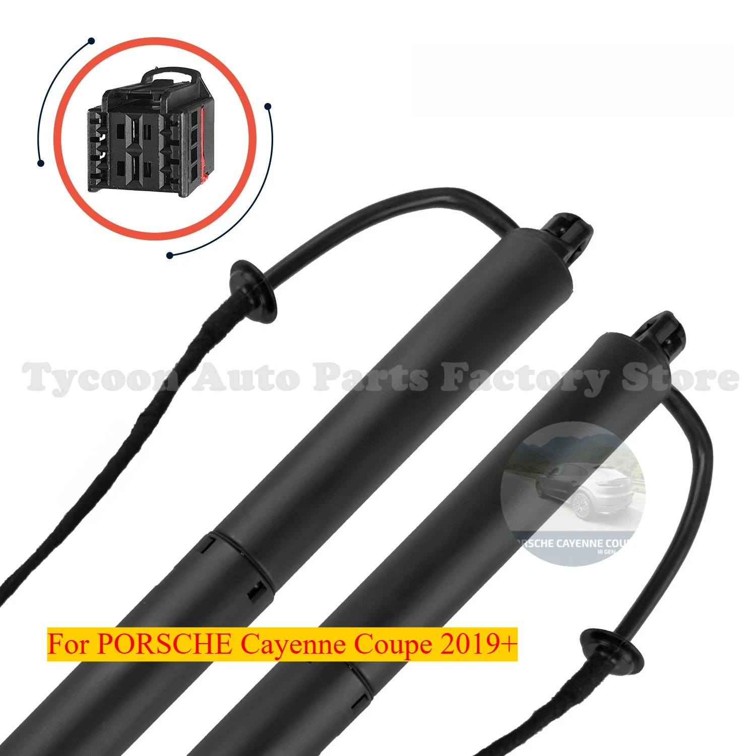 

Electric Tailgate Strut Actuator Set For PORSCHE Cayenne Coupe 2019+ 9Y3827851