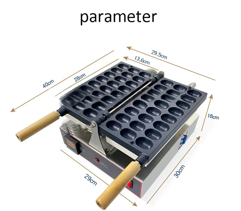 Www لصانع الوافل على شكل فقاعات البيض الكهربائية الصغيرة كاستيلا الإسفنج كعكة الوافل صنع قالب تاريخ آلة المعجنات الفول 1800 واط