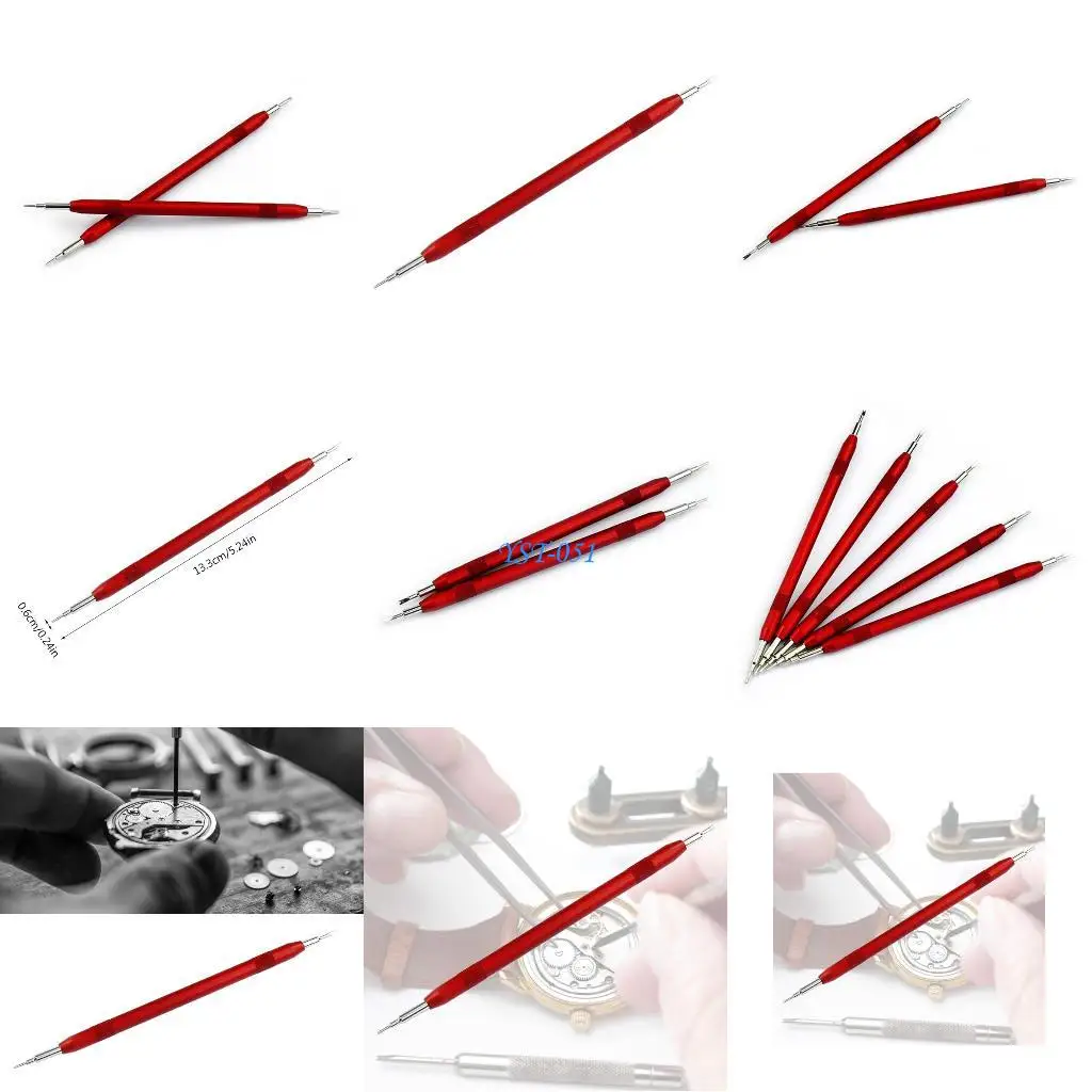 

E15A Double Tip Pins Tools Spring for Watch Wrist Strap Removal Repair Fix