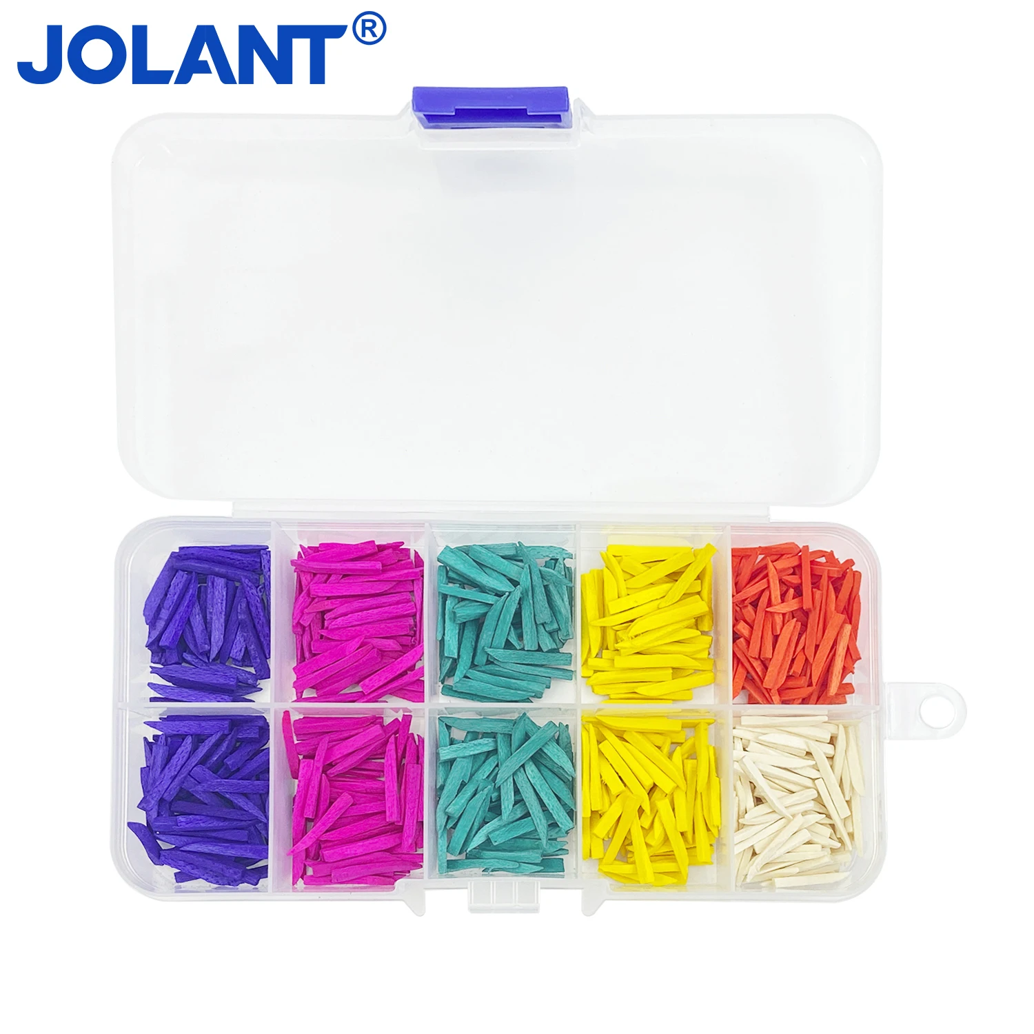 JOLANT 600pcs/Set Dental Disposable Restoration Interdental Composite Contoured Wood Wooden Wedges Materials Dental Care