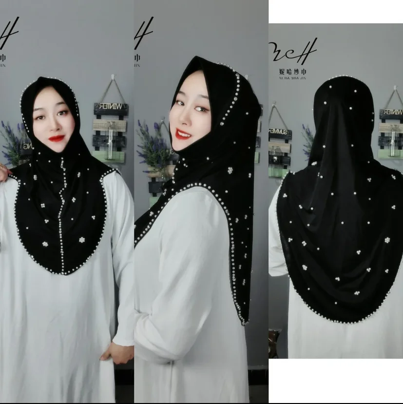 Long Muslem Clothing Instant Convenient Women Hijab