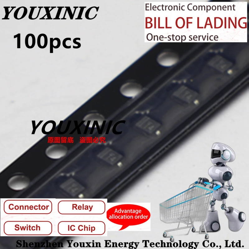 YOUXINIC  100% New Imported Original 1N4148WS-7-F  T4  1N4448WQ-7-F  T5  SOD-323