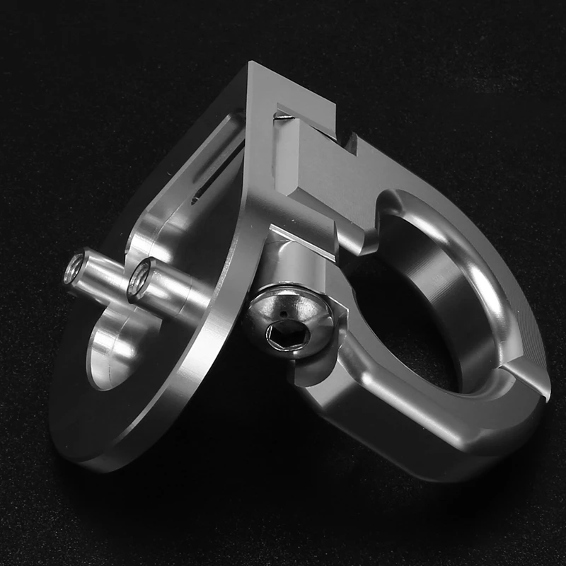 5X Motorcycle Front Toolbox Hook Helmet Hook Motorcycle Hook For Piaggio Vespa GTS 300 300/Ie GTS300 2019 Silver