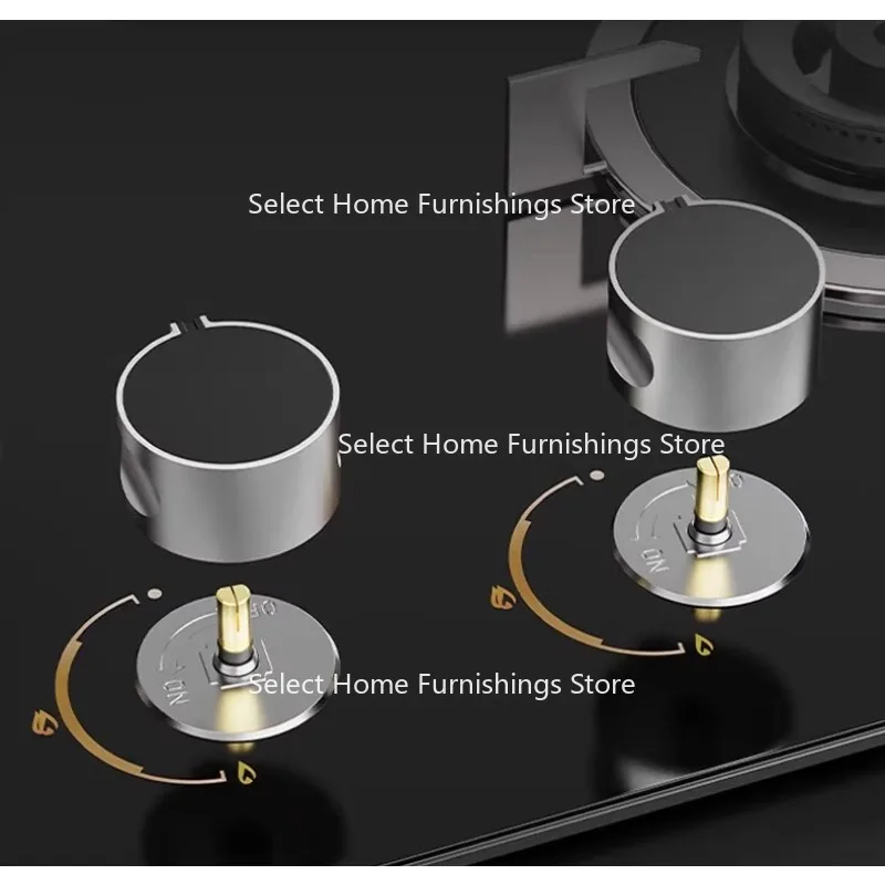 

Suitable for Gas Stove Accessories Switch Knob Desktop SNatural Metal Ignition Button Universal