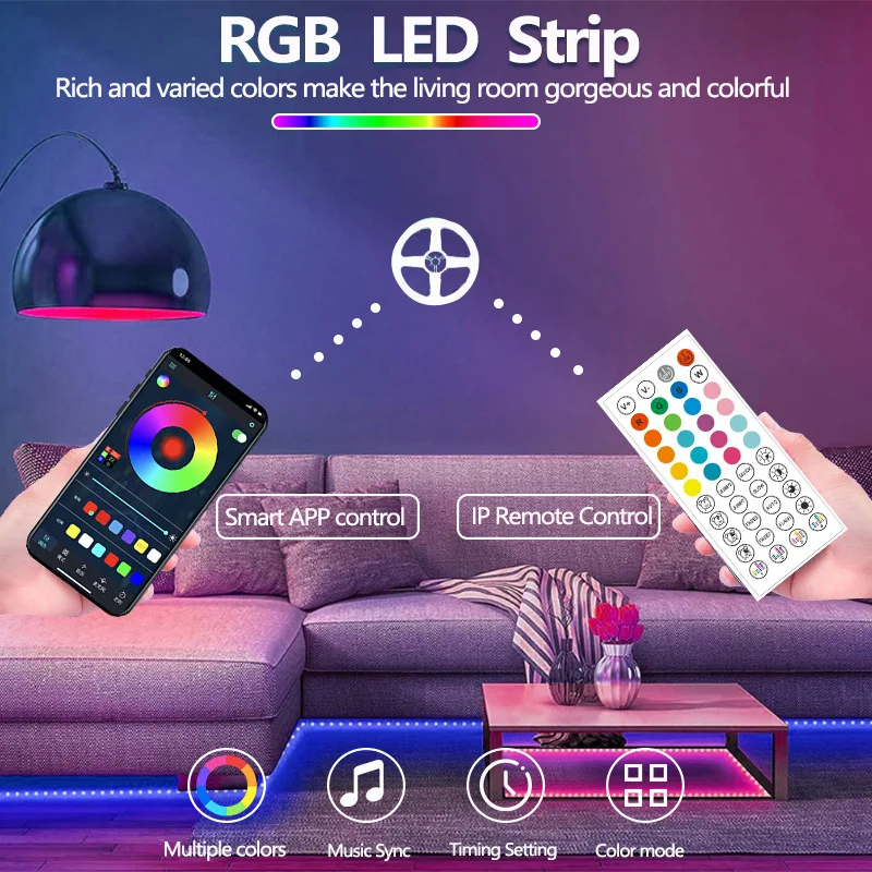 24 فولت أكثر إشراقا بلوتوث RGB النيون LED قطاع 5 متر-30 متر الموسيقى مزامنة التحكم عن بعد مقاوم للماء النيون حبل ضوء للديكور الداخلي في الهواء الطلق