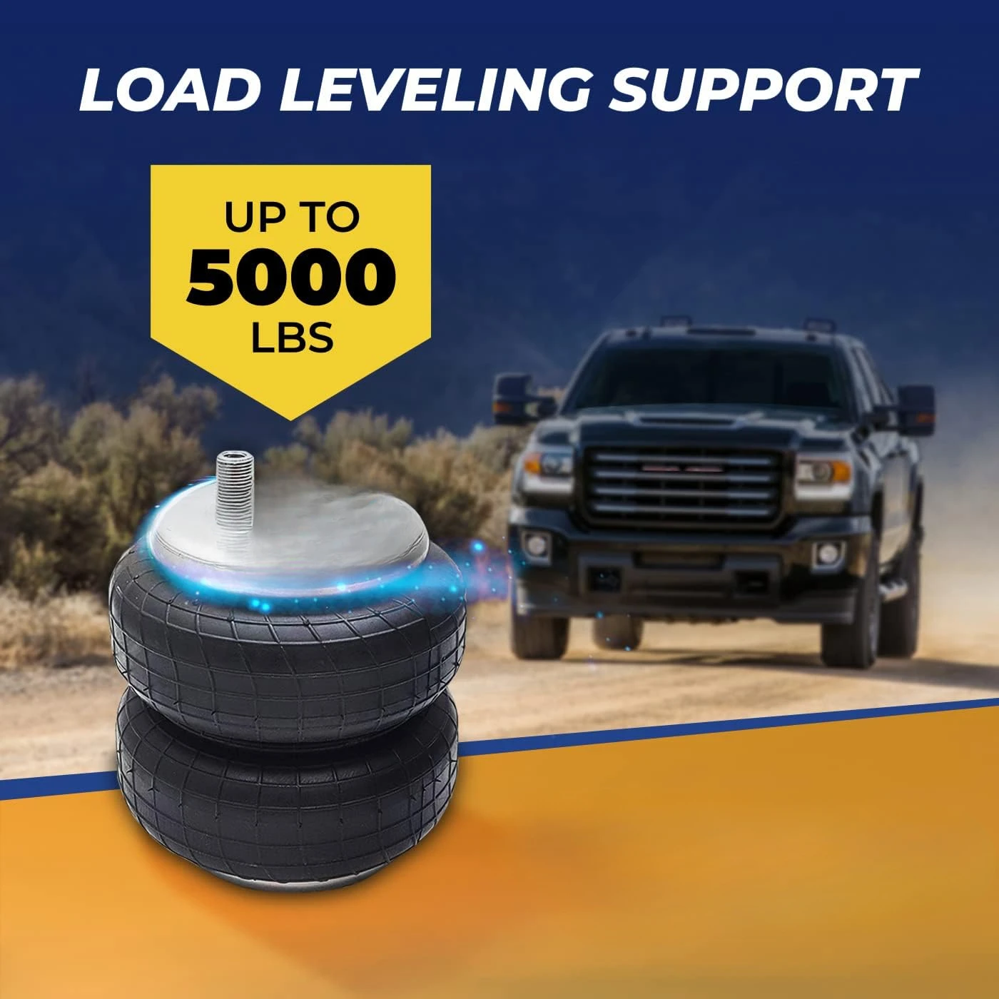 Capacete traseiro Sierra 1500 2WD, Reboque com mola, 5000 lbs, Substitui Firestone Ride, 2430, TR2430