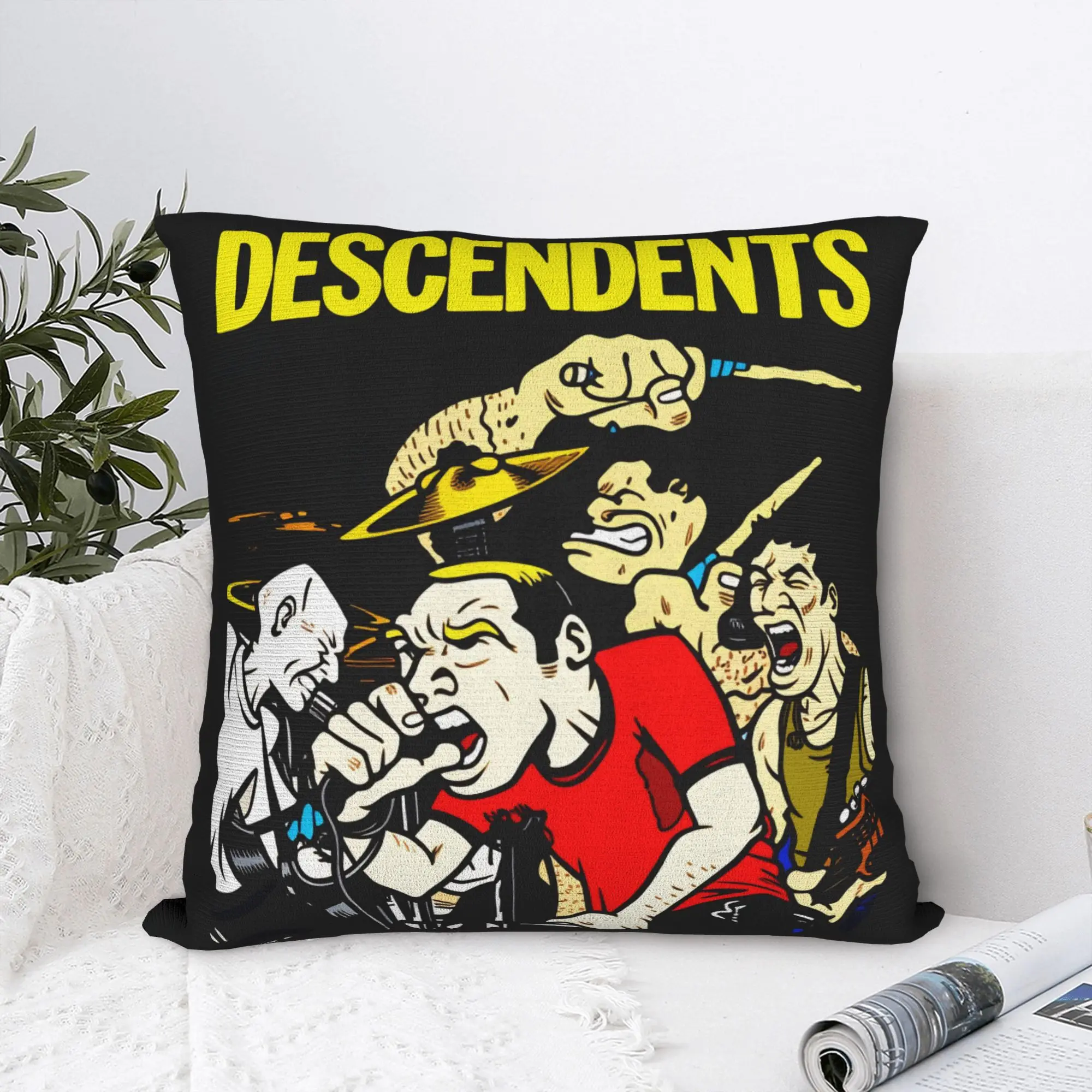 Pillow Cover Descendents Milo Goes to College  Morden Pillow Case For Living Room Sofa Pillowcases