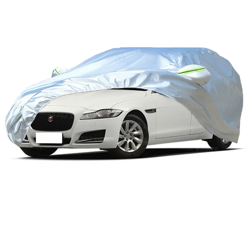For Jaguar XF Car Cover Outdoor Protection Covers Snow Sunshade Waterproof Dustproof Exterior UV Car Accessories