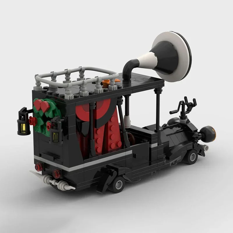 

451pcs MOC Nightmareal Before Building Blocks Set Mayor's Car DIY Bricks Toys Children Christmas Halloween Birthday Gift