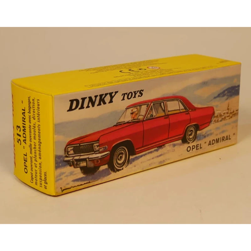 DINKY TOYS 1/43 OPEL ADMIRAL Simulation alliage modèle de voiture Collection statique décoré cadeaux de vacances jouets