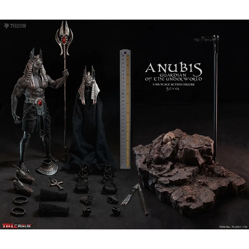 TBLeague Originele De God van de Onderwereld Serie Anubis Action Figure Assembly Model Speelgoed Collectible Model Cadeaus voor jongens