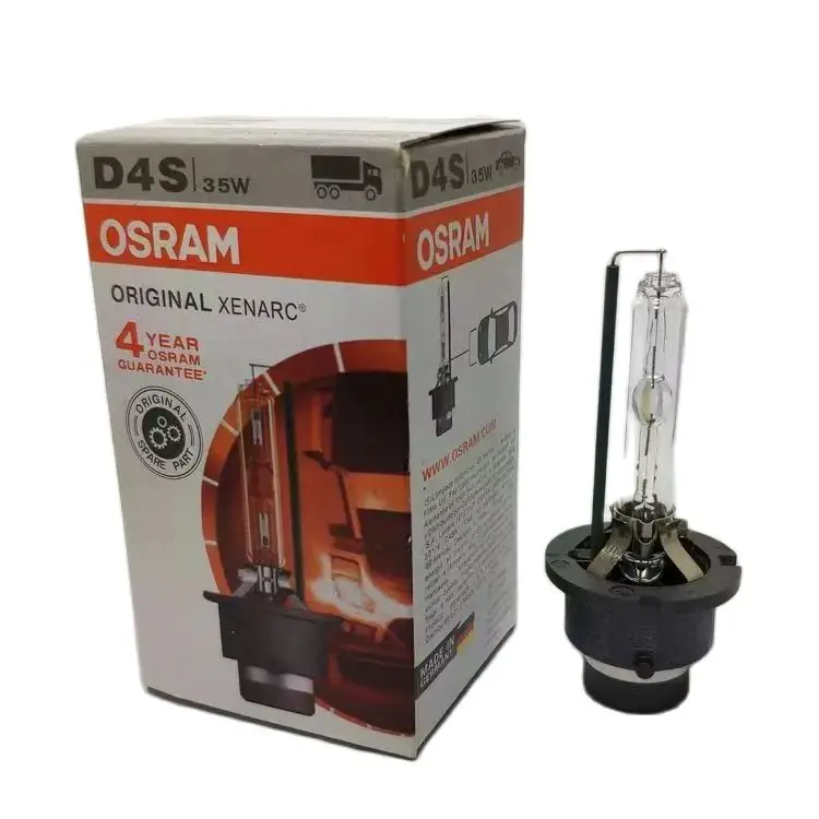Gratis ongkir 1ชิ้น D2S D1S OSRAM D3S D8S D4R D4S 35W 4500K origianl xenarc รับประกัน4ปีจุด E1ผลิตในเยอรมนี