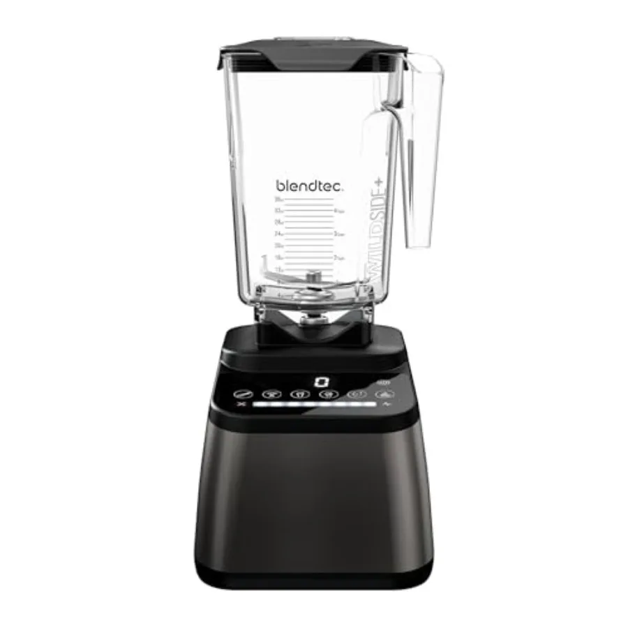 

Kitchen blender bundle with WildSide+ jar for smoothies and shakes, gunmetal-colored stainless steel construction, durable and
