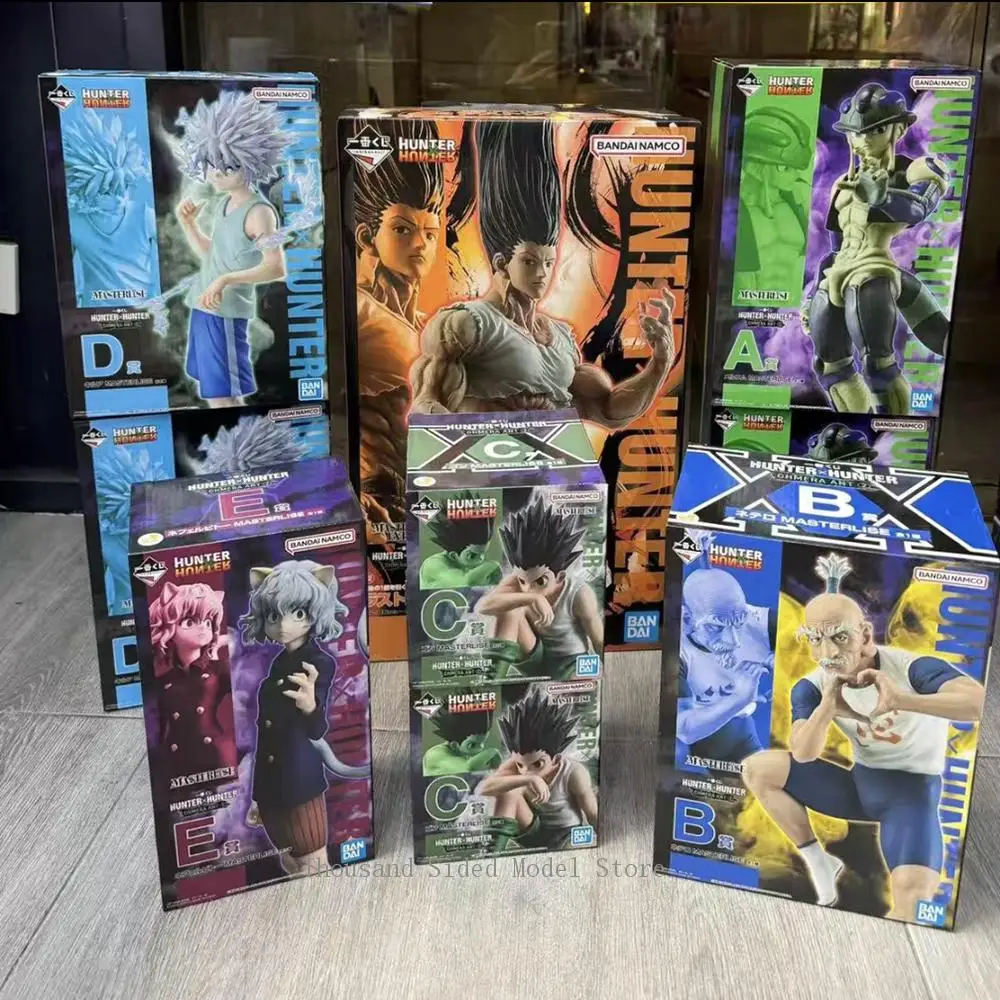 

В наличии Banpresto ichiban kuji HUNTER x HUNTER CHMERA ANT Killua Zoldyck Nephelpito Аниме Фигурка GON FREECSS Модель игрушки
