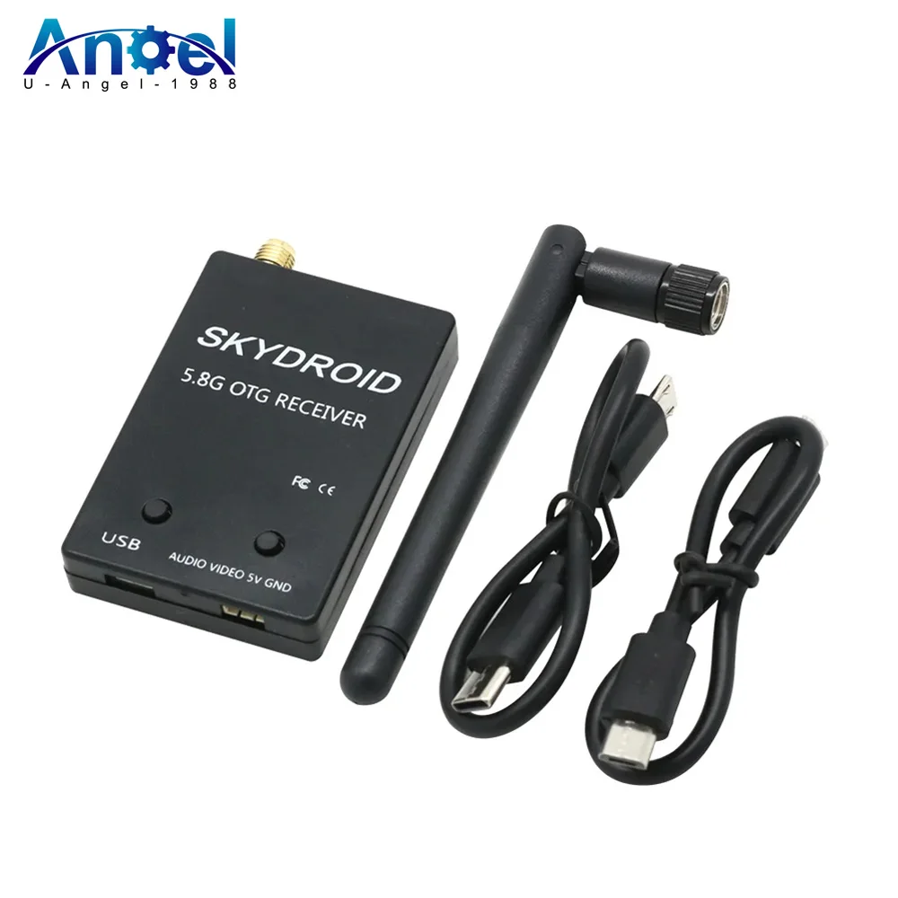 

FUAV UVC Dual / Single Antenna Control OTG 5.8G 150CH Full Channel FPV Receiver W/Audio for RC Drone Parts