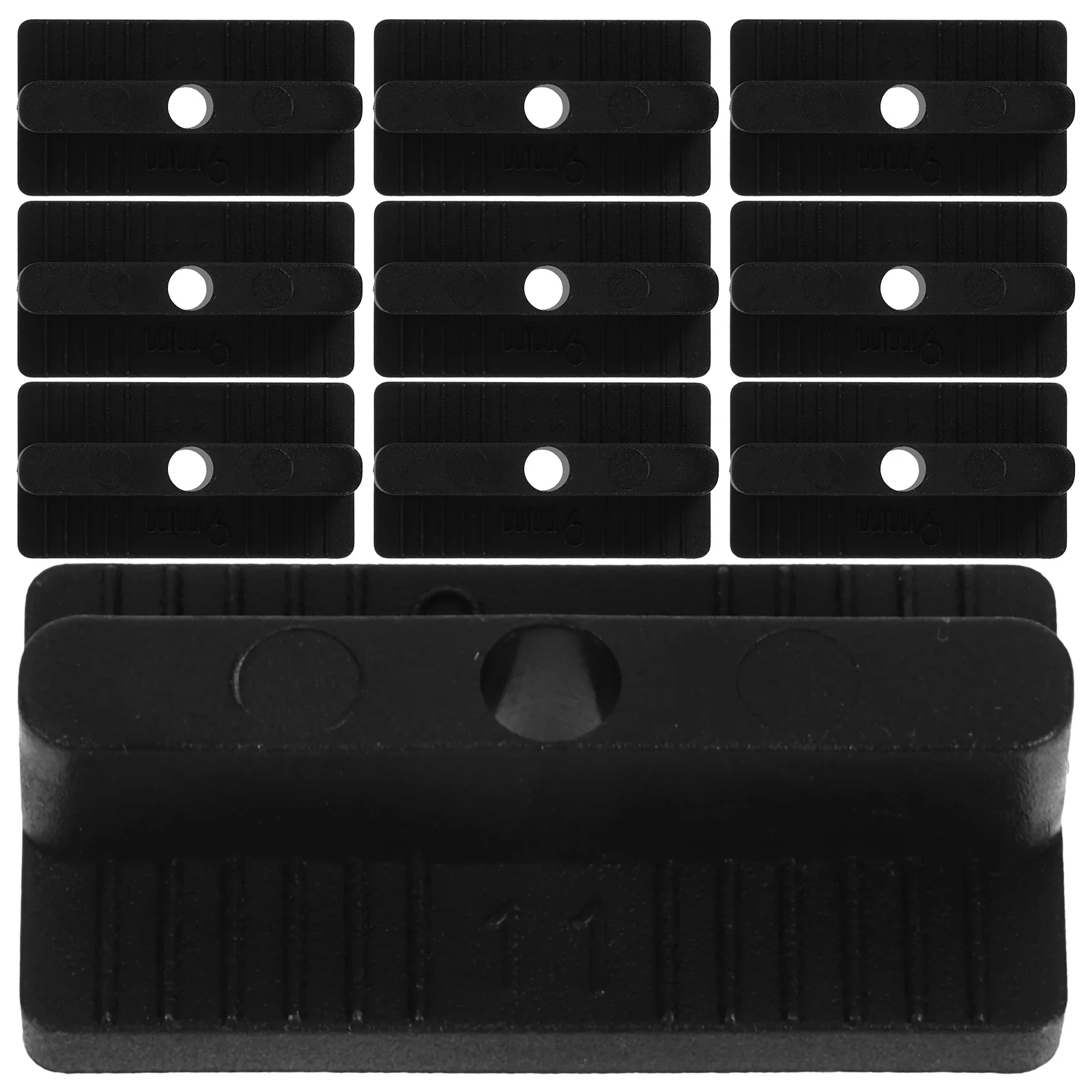 200Pcs Composite Deck Fasteners Hidden Fasteners for Decking Corrosion Resistant Lasting Outdoor Use Parks Gardens