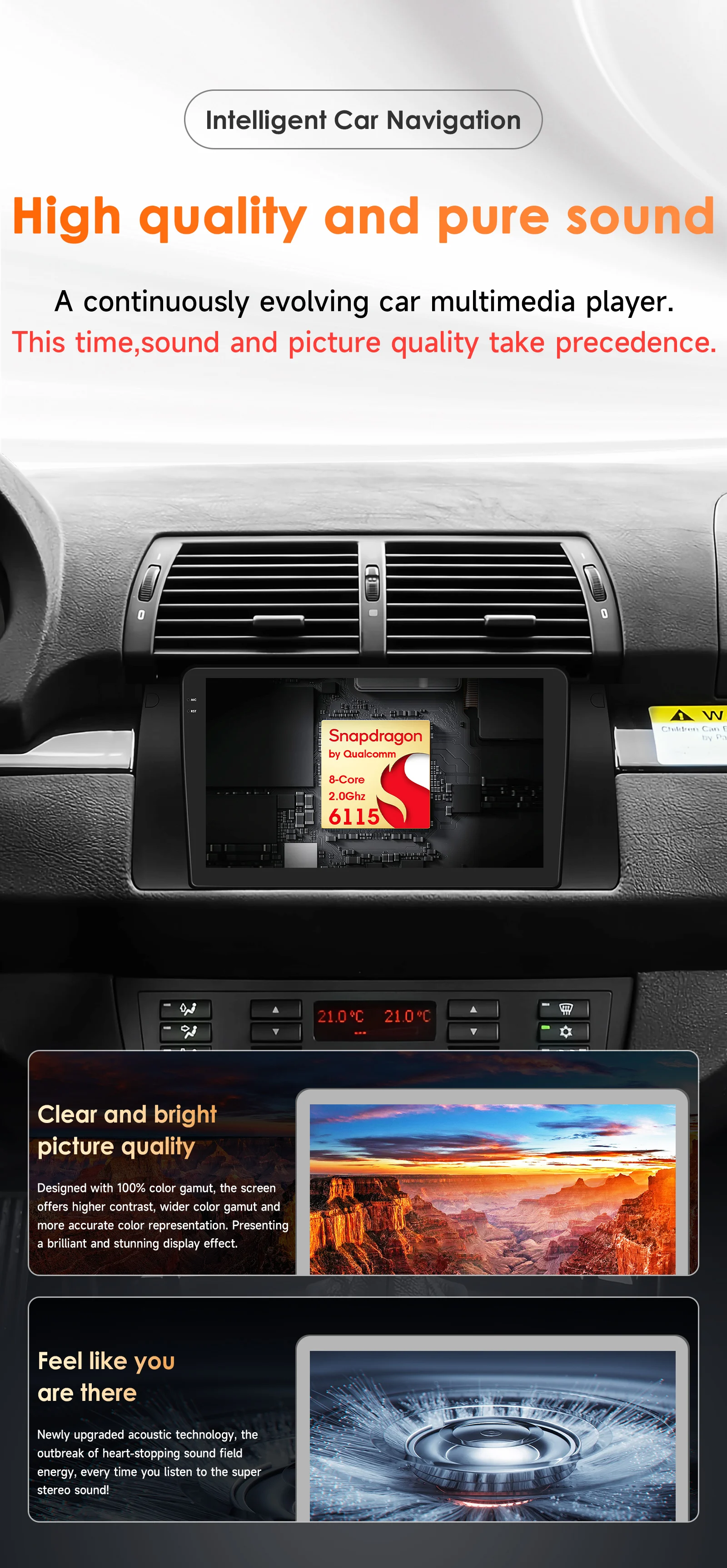 Hizpo 2 Din Android Auto Radio For BMW 5 E39 1995 - 2003 E53 X5 M5 Carplay 4G Car Multimedia GPS 2 Din Smart Car Systems AI Voice