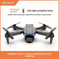 Professional E99&K3 RC Drone Foldable 4K HD Aerial Photography Quadcopter with Optical Flow Positioning Altitude Hold Drone Toys