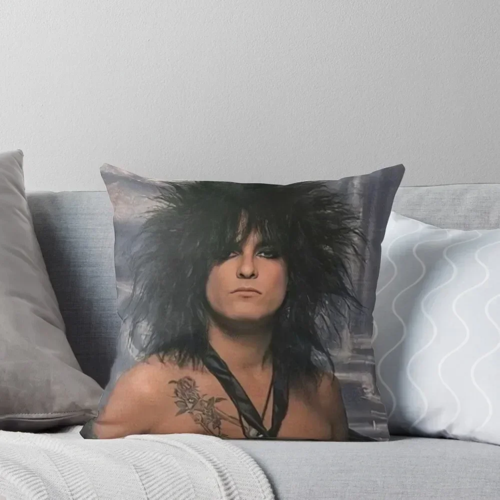 

Nikki Sixx - Album Throw Pillow Decorative Cushion Cushion Cover For Sofa Bed pillowcases Covers For Sofas pillow