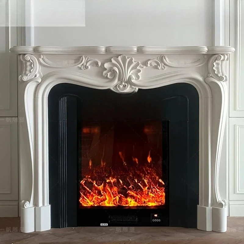 

P Мраморный камин, французский натуральный мраморный камень, камин, украшение для гостиной