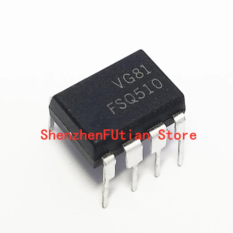 10pcs/lot FSQ510 DIP7 FSQ510 DIP In Stock