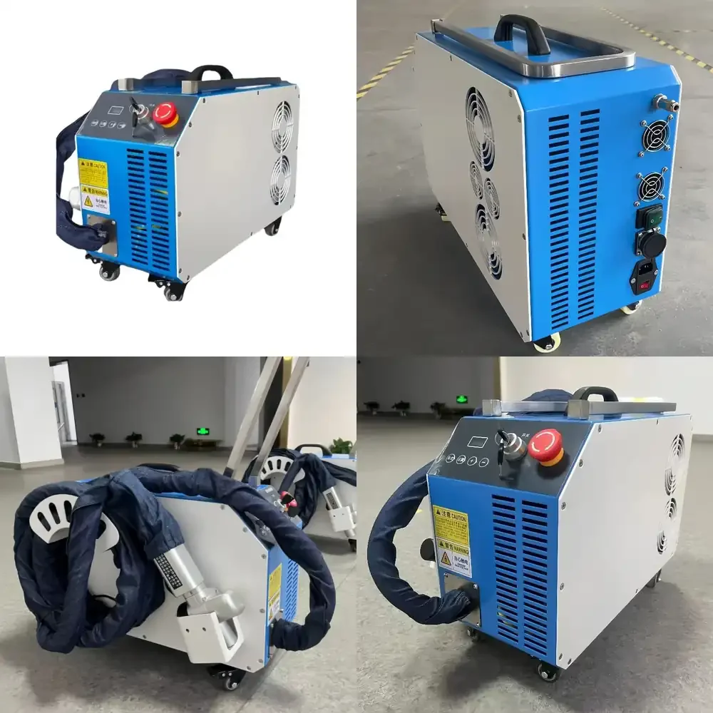 Cleaning Machine for Metal Stainless Plastic Removes Rust Welding Oil Oxide Coating Easy Operate