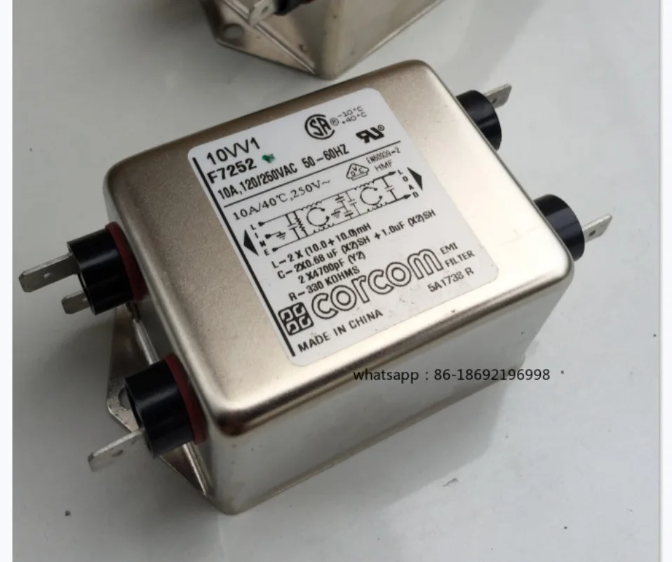 

10VV1F7252 Американский фильтр CORCOM 2, товары в разобранном виде