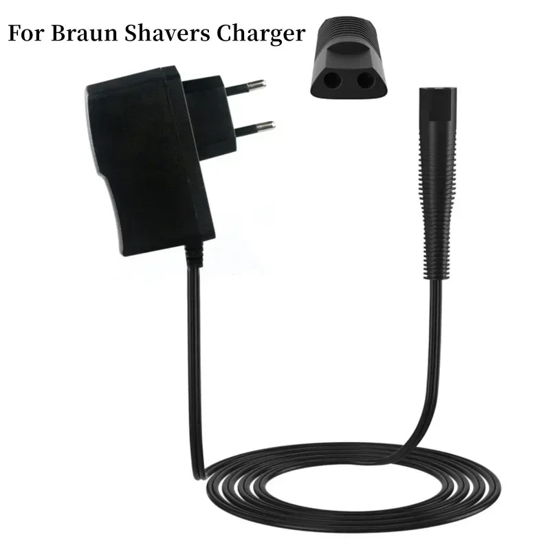 5.9V 0.6A 2-Prong EU/US Wall Plug AC Power Adapter Charger for Braun Shavers 5417 5418 5685 5751 5757 5759 8385 8374 8377