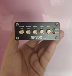 GPSDO PLUS V2.1 GPS Disciplined Oscillator 10MHz 1PPS GPS Clock for Audio Decoders High-end Devices