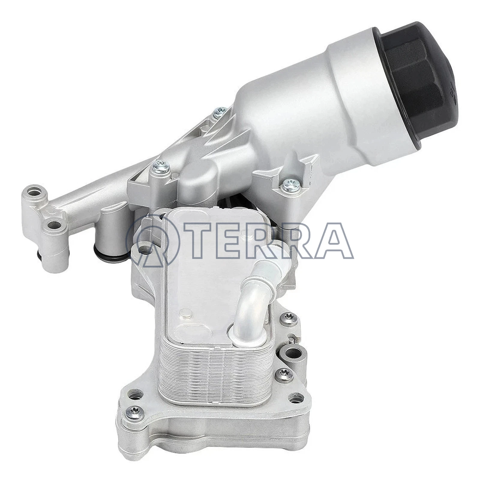 For Mercedes Oil Filter Housing Oil Cooler A6511800810 for C-Class W205 W204 E-Class W212 CLS C218 GLC X253 for OM651 Engine - view 5