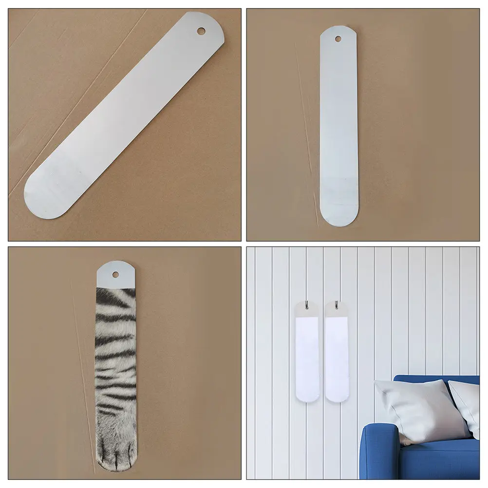 2Pcs Sublimation Sock Board Aluminum Straight Sock Jig Heat Press Printing Socks Accessory Aluminum Sheet Heat Press Transfer