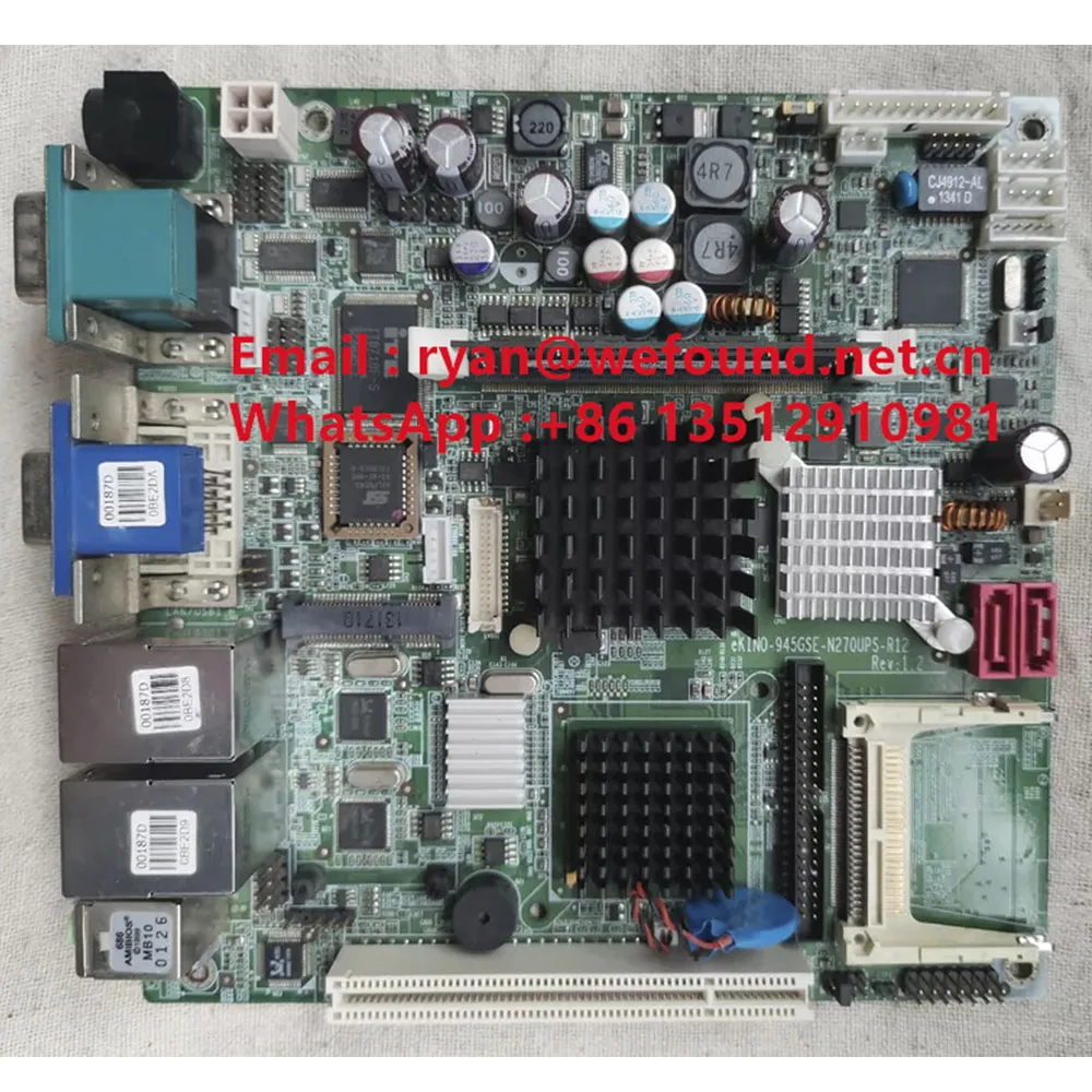 

KINO-945GSE-N270UPS-R12 945GSE-N270-R12 945GSE-N270-R11 industrial computer motherboard 945GSE-N270