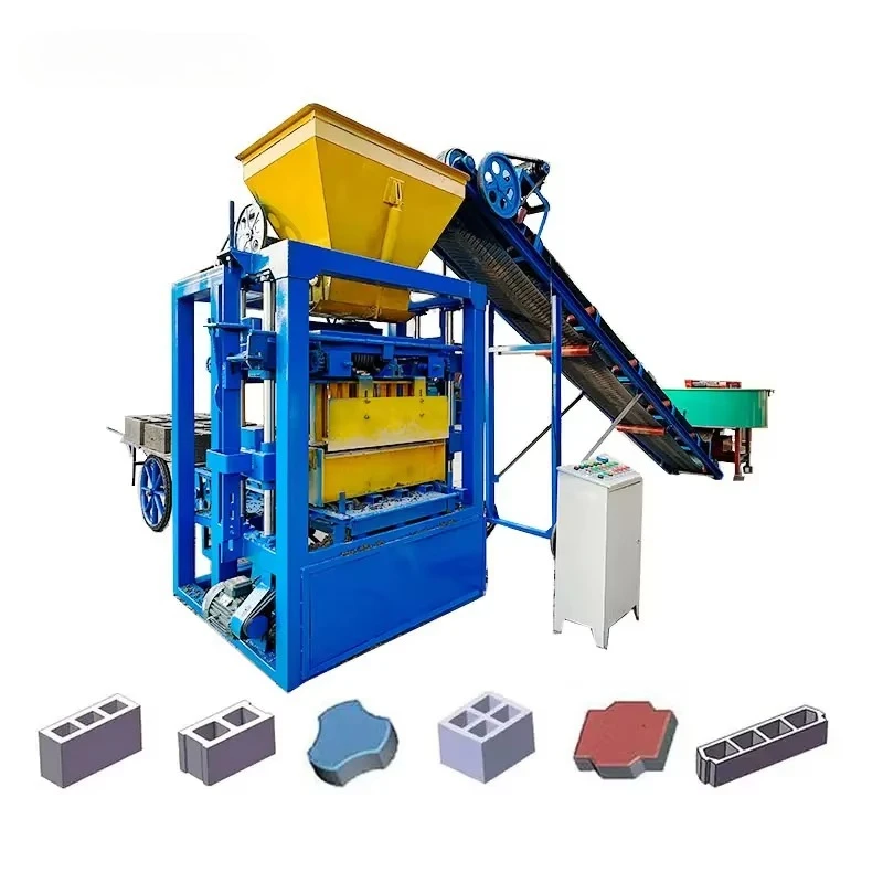 High Quality Concrete Block & Brick Making Machine Press Hollow Form Directly