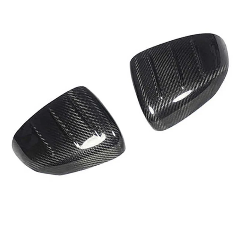 5Dry Carbon Fiber Mirror Cover For BENG AMG A35L W177 Rearview Mirror Cap Replacement Car Accessories Carbon Fiber Parts