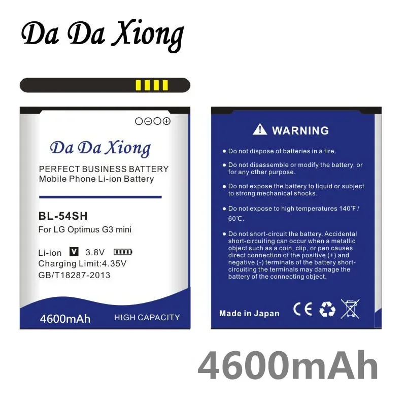 High Capacity Battery For LG G5 G6 G4 G7 G8 G3 Mini ThinQ V20 H850 D725 D858 G7+ G7ThinQ LM G710 Q7+ LMQ610 G600L H870 H871