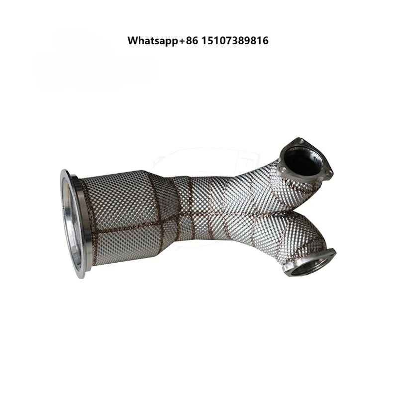 

Downpipe for SQ5 B9 3.0 TFSI V6 TURBO 17-18 with Heat Shield