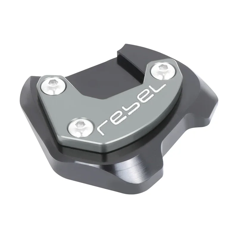 

For Honda Rebel CMX300 CMX500 CMX 300 500 All Years Motorcycle Kickstand Extension Foot Side Stand Enlarger Support Plate Pad