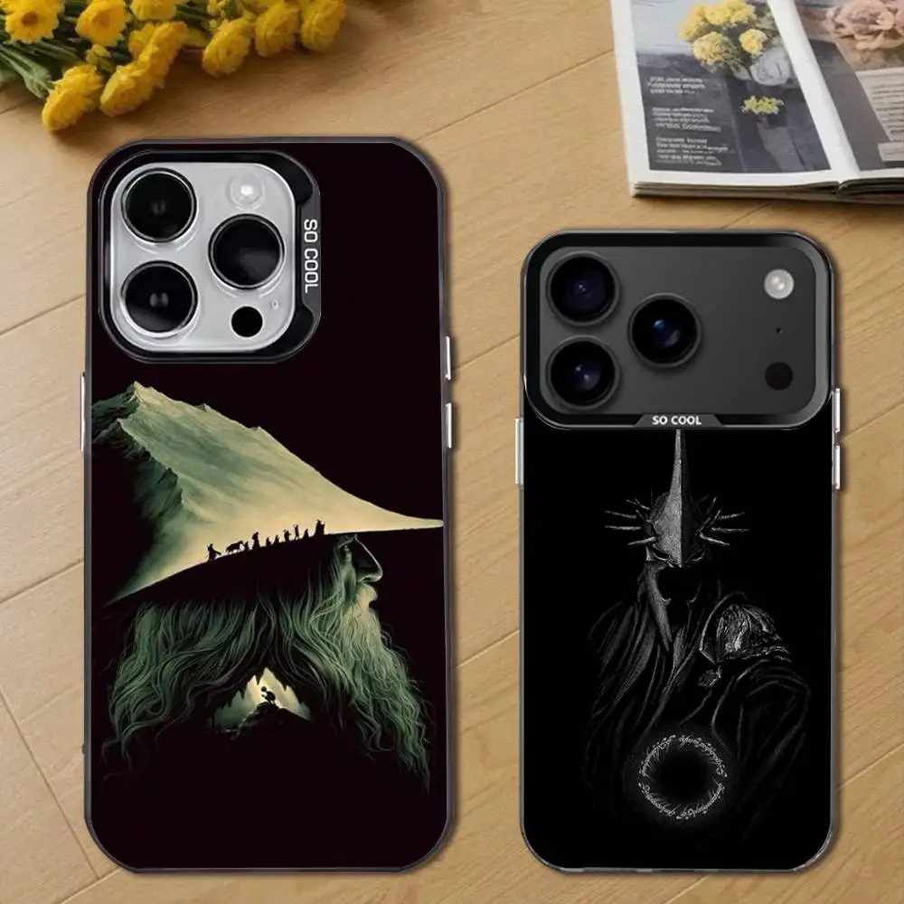 

The LordS of the R-Rings Phone Case For iPhone 17,16,15,14,13,12,11,Pro,Max,Plus,E,Air,Mini Black Tpu Cover