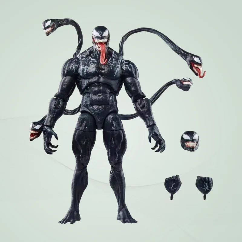 

Venom 2 Movie Edition 7 Inch Action Figure - Multi-Head Symbiote Articulated Model b Marvel Collectible for Fans