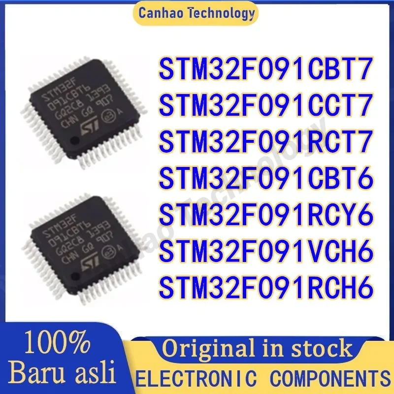 STM32F091CBT6 STM32F091CBT7 STM32F091CCT7 STM32F091RCH6 STM32F091RCT7 STM32F091RCY6 STM32F091VCH6 32-bit Microcontroller Chip