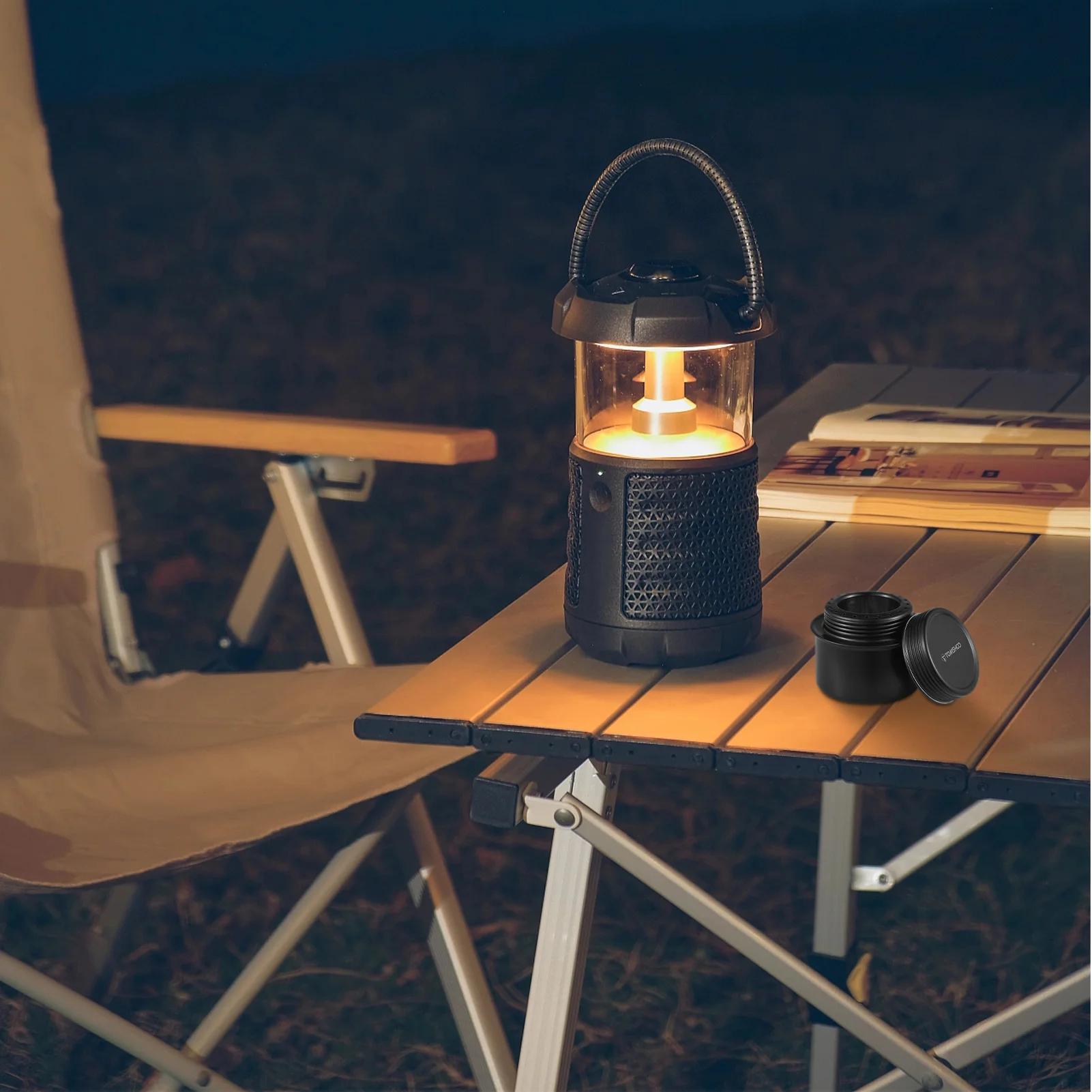TOMSHOO Tragbarer Mini-Alkoholkocher aus Aluminiumlegierung mit Deckel, Outdoor, Camping, Wandern, Rucksackreisen, Kochherd, Alkoholkocher – Detail 22