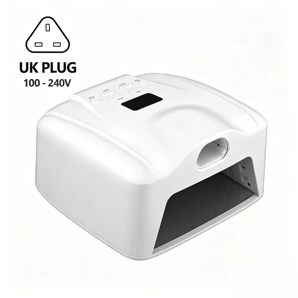 2-in-1 nagellamp voor één teen, één vinger, gel nagel uithardingslamp, volledige hand, snel drogende LED lamp, nageldroger, automatische sensor, dubbele lamp