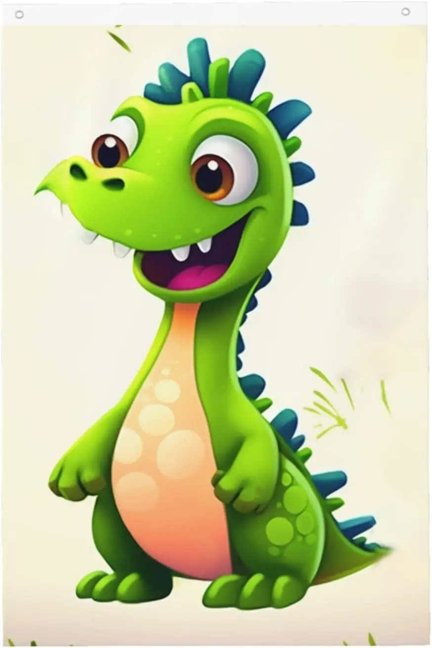 Cute Dinosaur Flags… - image
