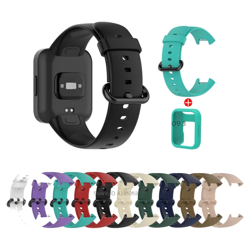Smartwatch Silikonarmband für Xiaomi Redmi Watch 2 Ersatz-Armbänder für Redmi Watch 2 Lite Silikonhülle Correa