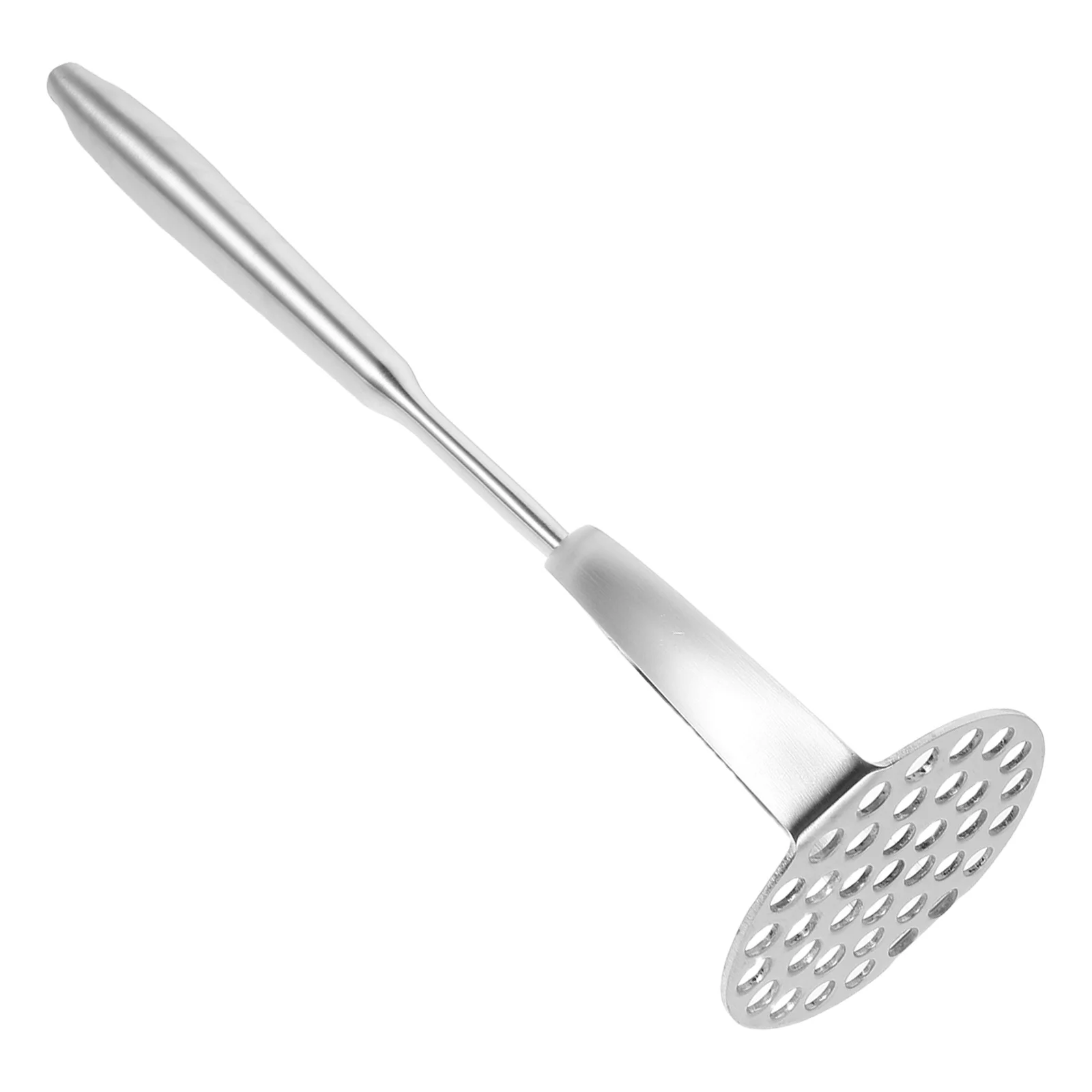 

Stainless Steel Potato Masher Kitchen Tool Manual Food Pressing Utensil Ergonomic Handle Handheld Crusher Smooth Mashed Potatoes