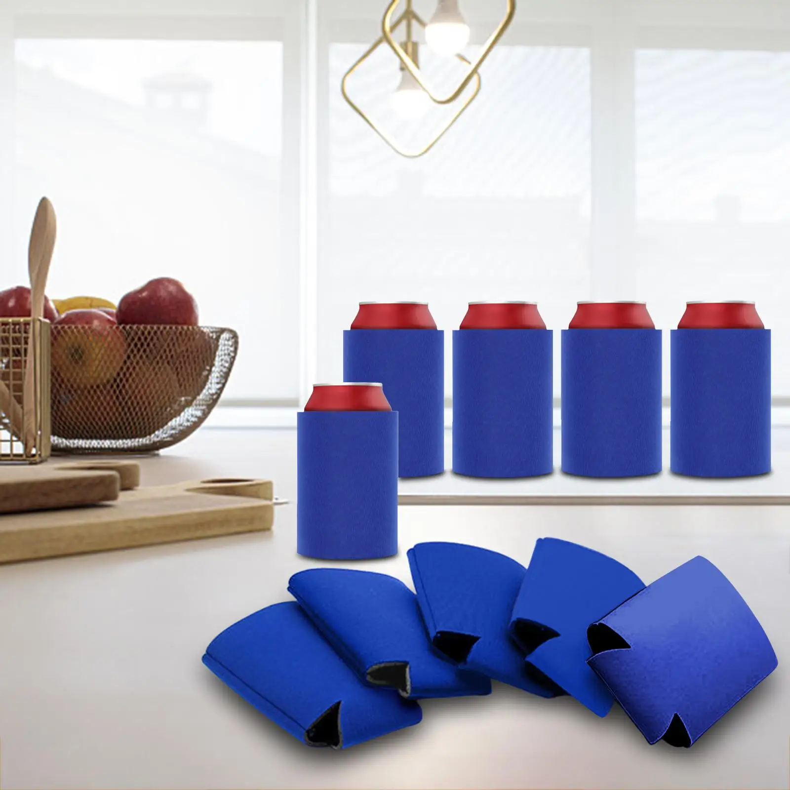 10Pcs Insulated Bottle Covers Beverage Events Summer Beer Can Cooler Sleeve