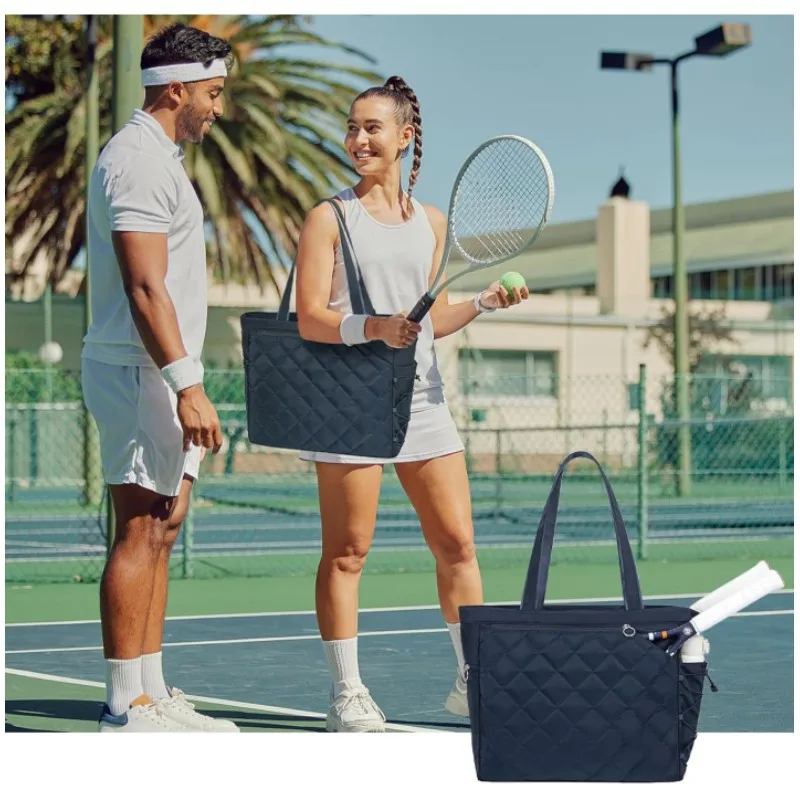 

2026 New Tour-Ready Tennis Tote Isolated Shoe Compartment for 2-4 Racquets Waterproof & Lightweight​